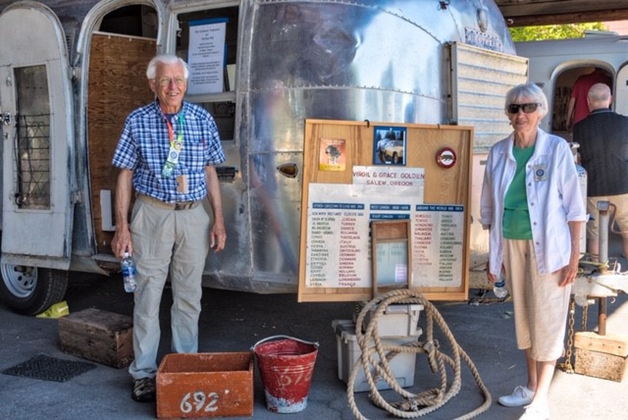 two generations of Airstream family