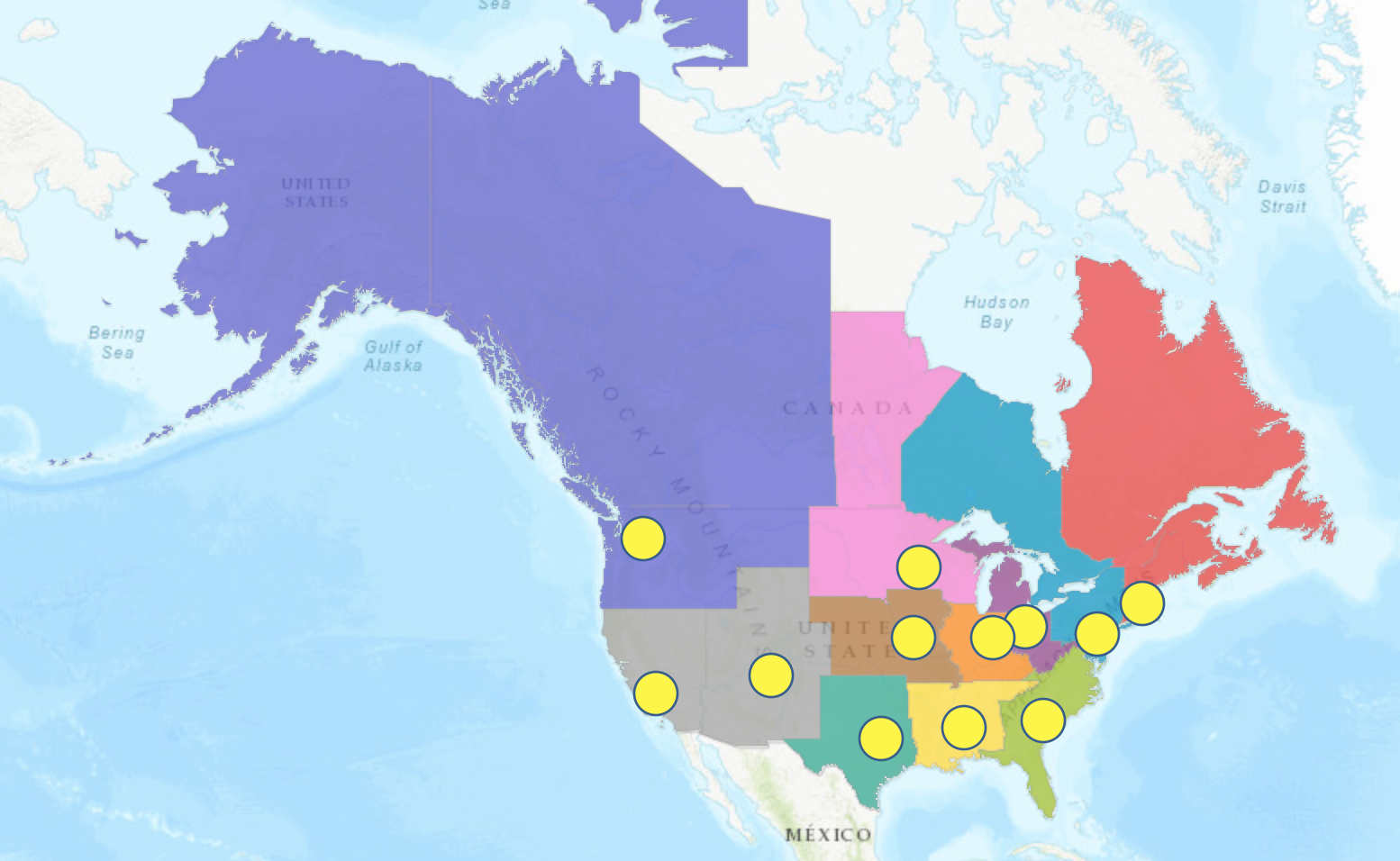 Region Boundaries