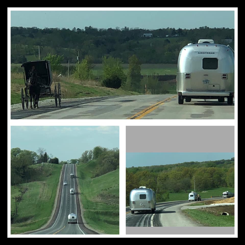 Traveling Airstream - Amish Country