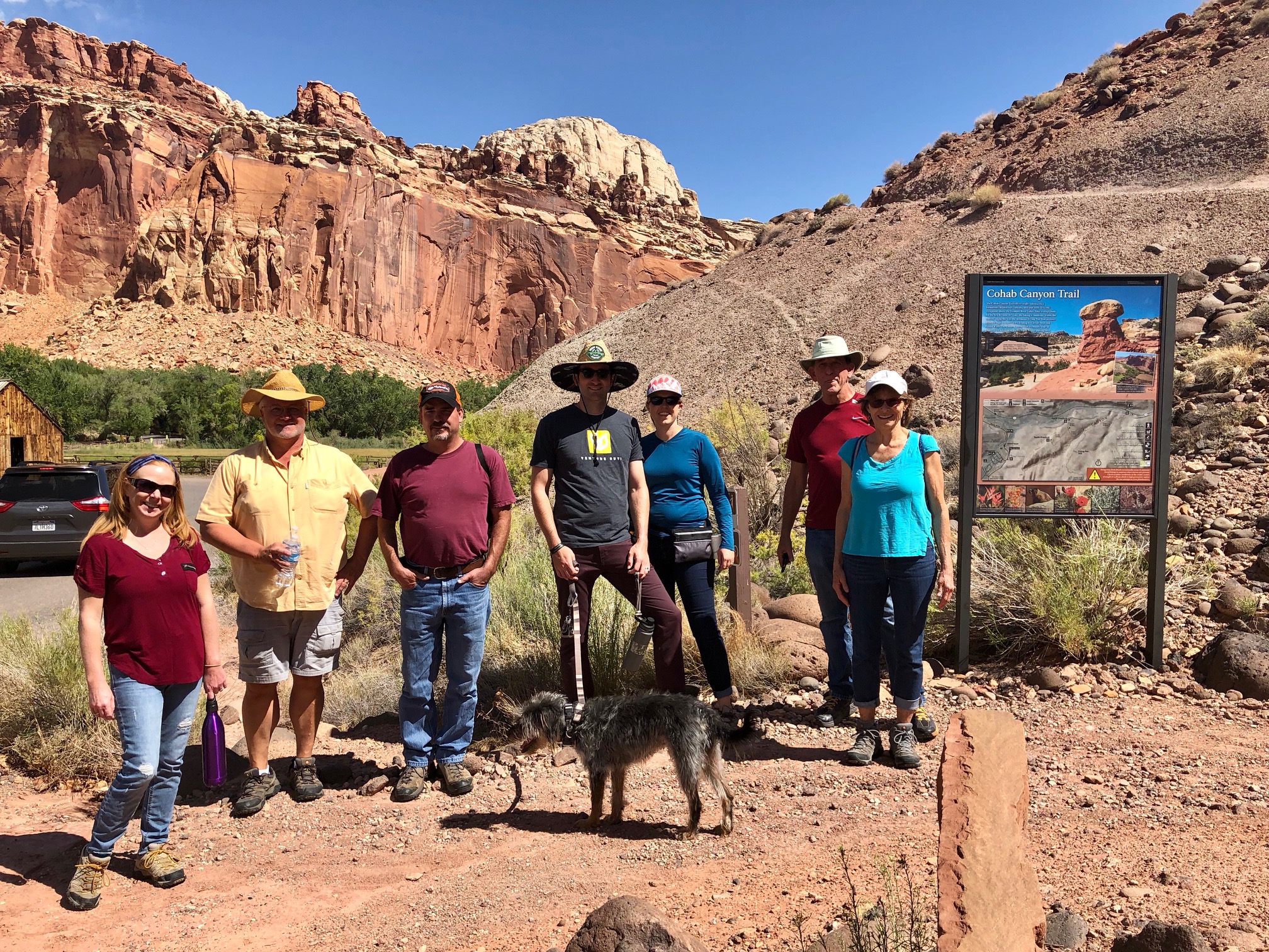 UWAC Hike at Capitol Reef