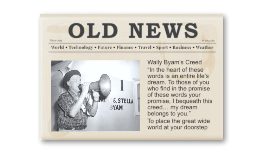 old news wally