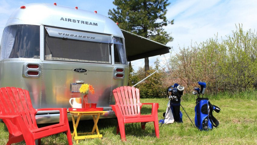 Airstream club golf trip