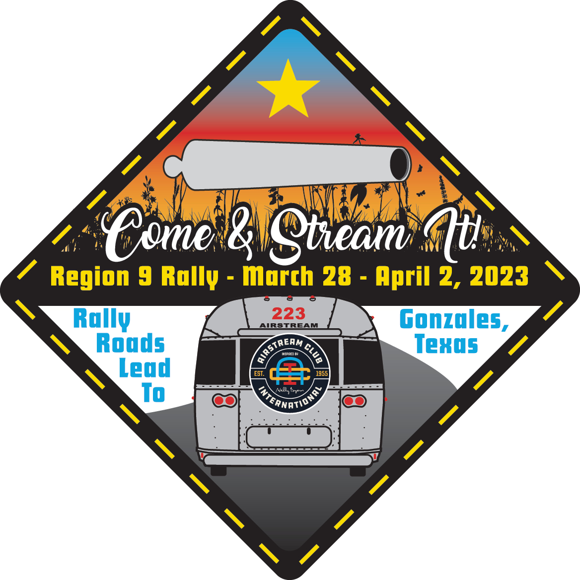 Region 9 2023 Rally Logo