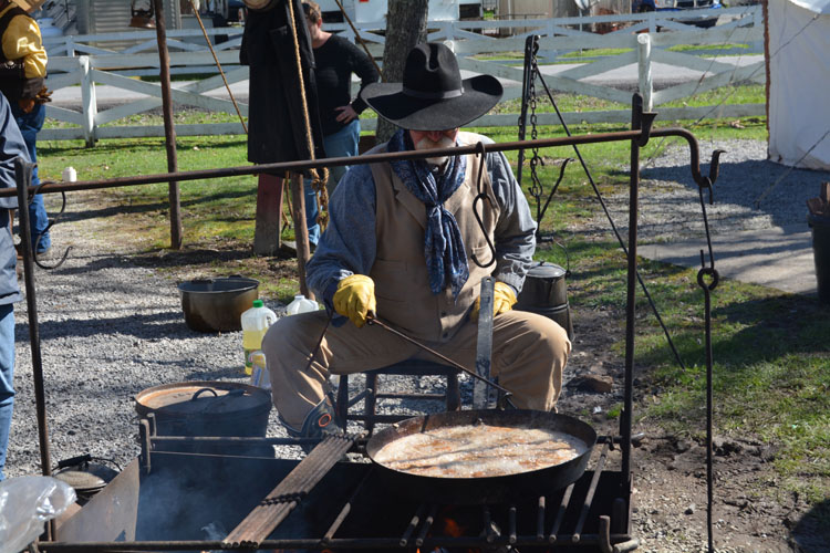 Cast Iron Cooking at Cowboy Cookoff