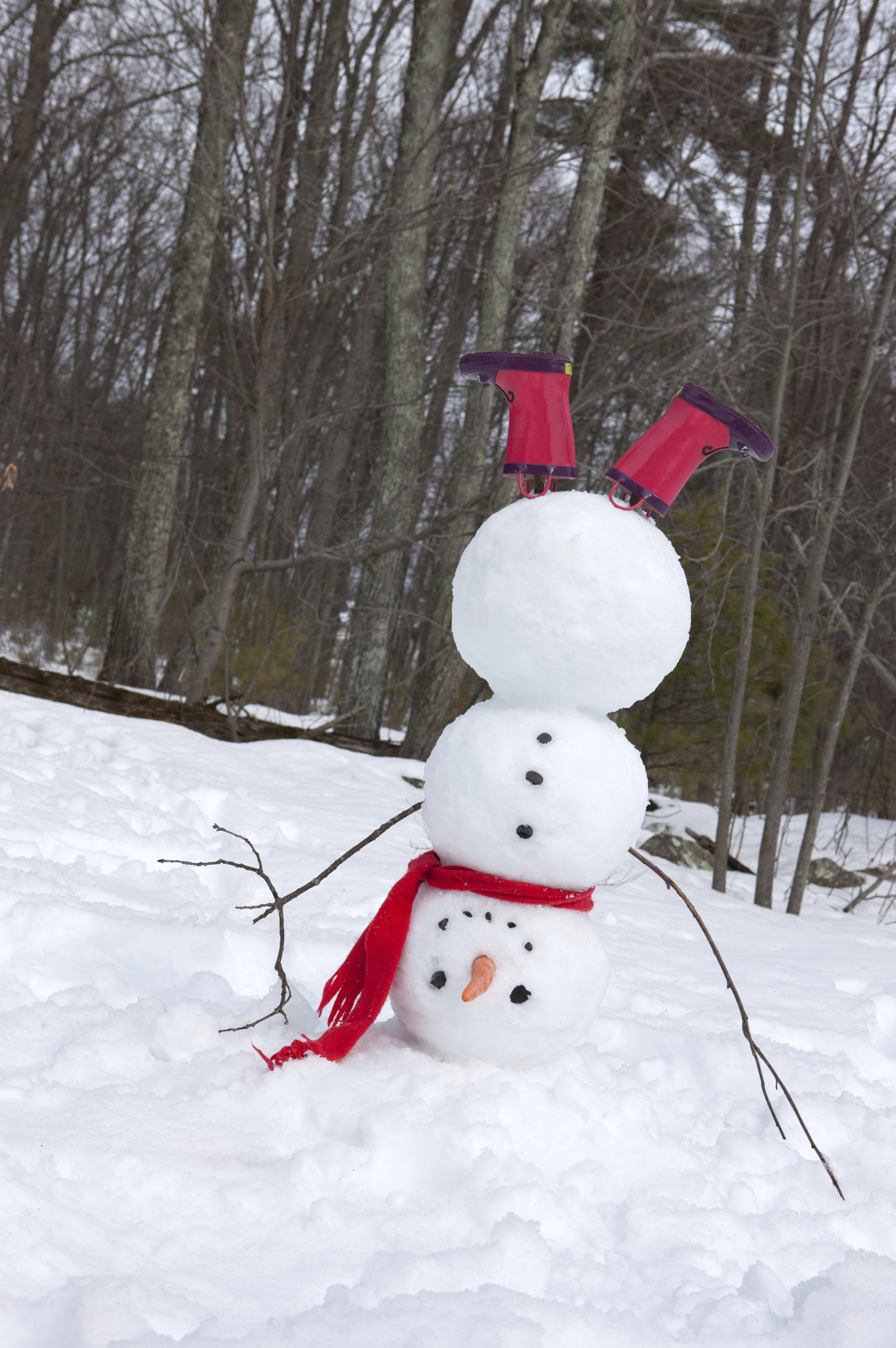 Handstand Snowman