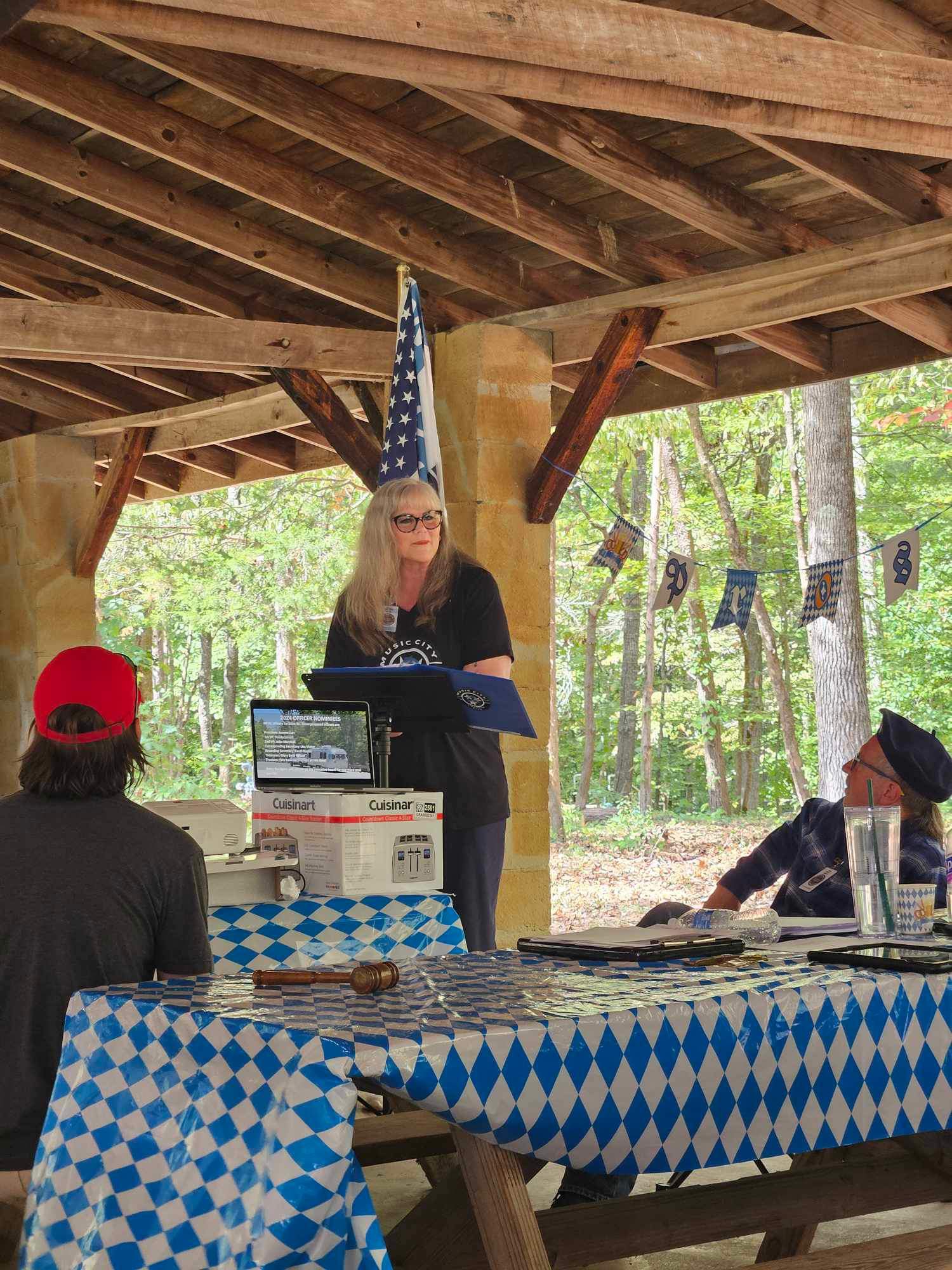 Jeanne Zarr, President of Music City Airstream Club