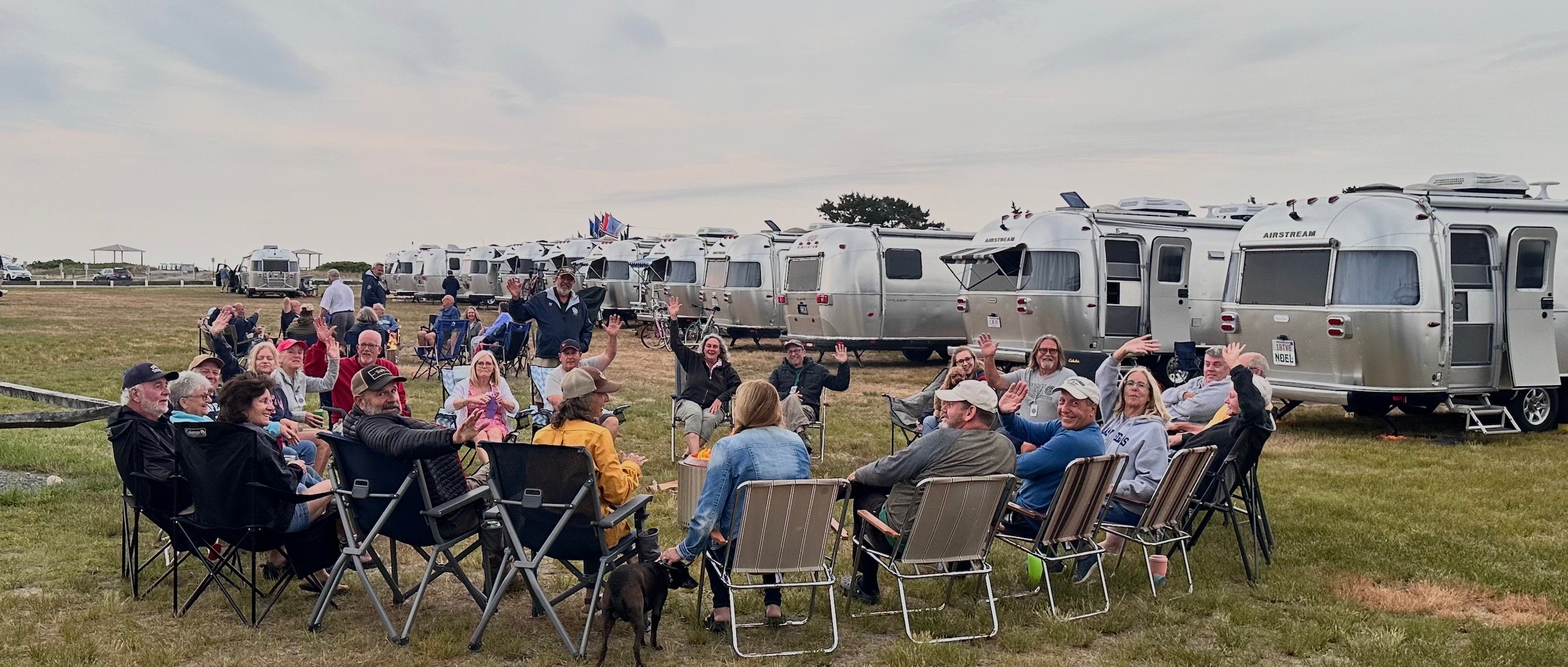 Scusset Beach, MA boondocking rally