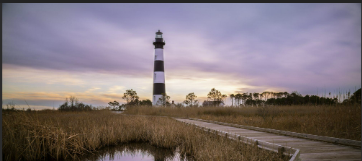 stock image of outer banks