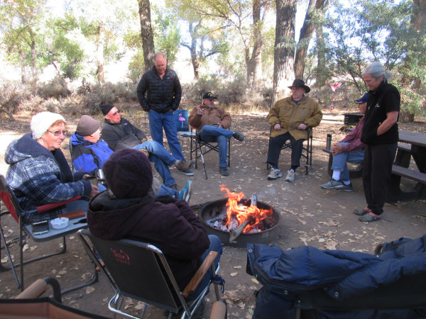 Fort Churchill campfire