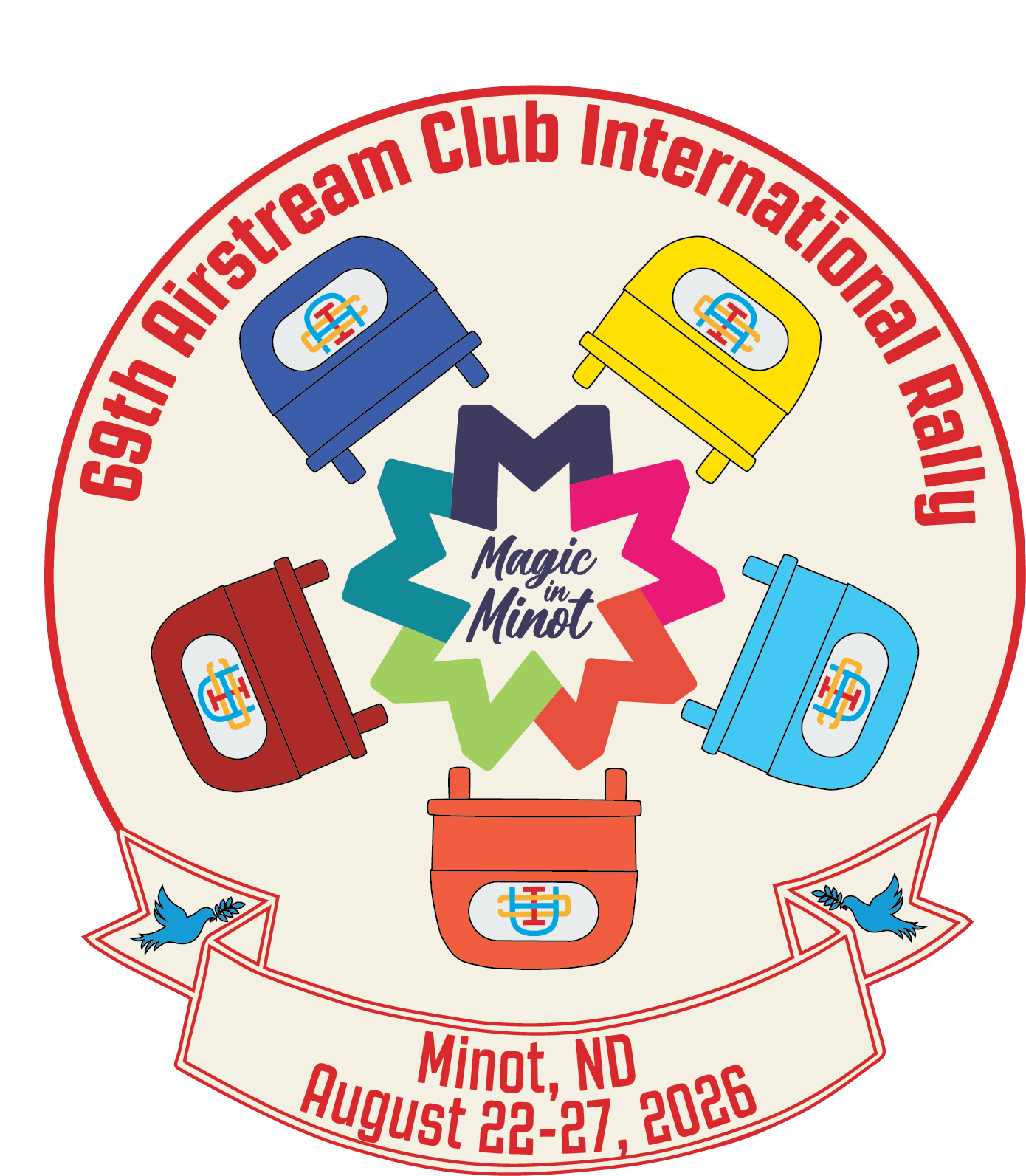 69TH International Rally Logo