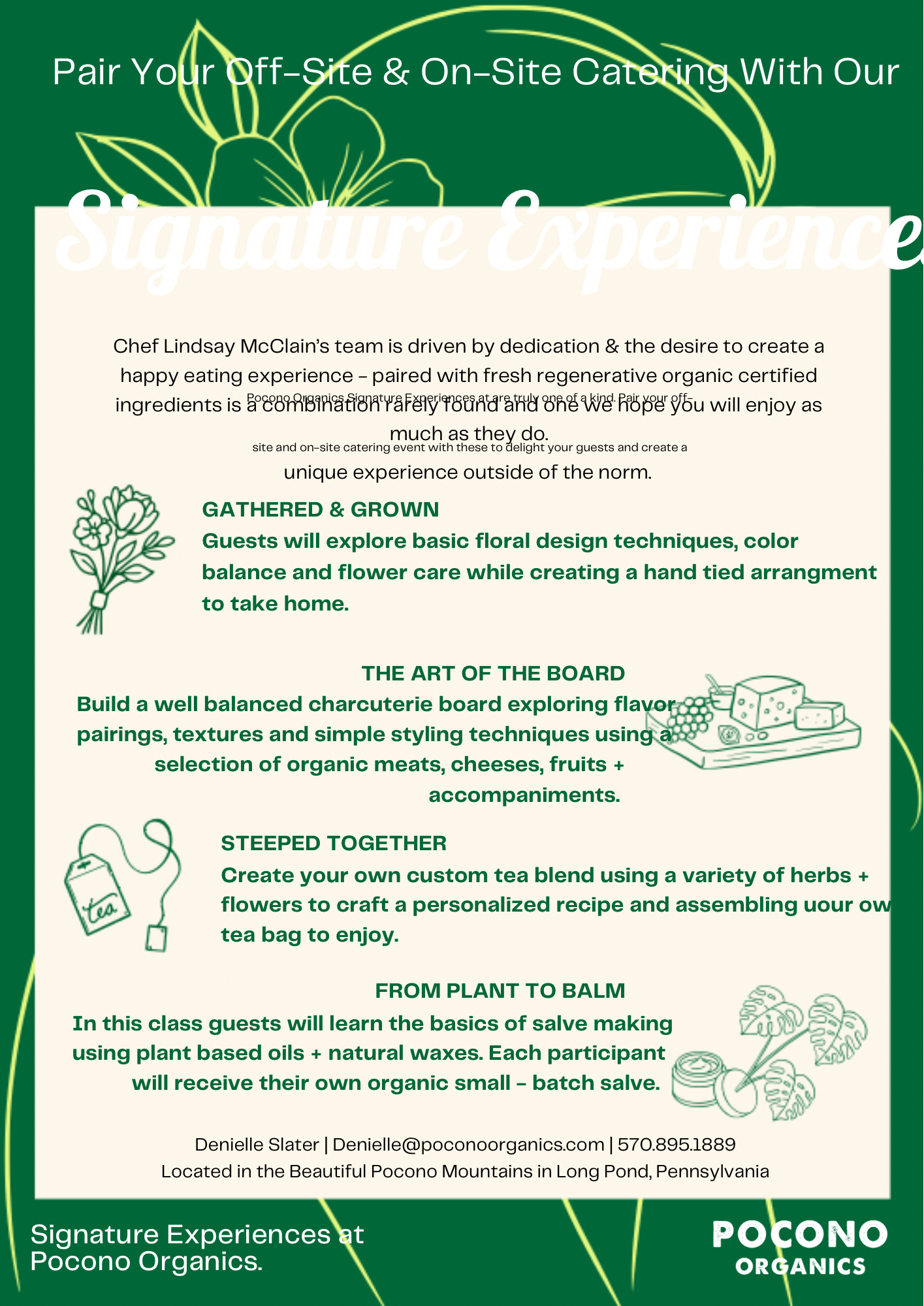 Classes at Pocono Organics