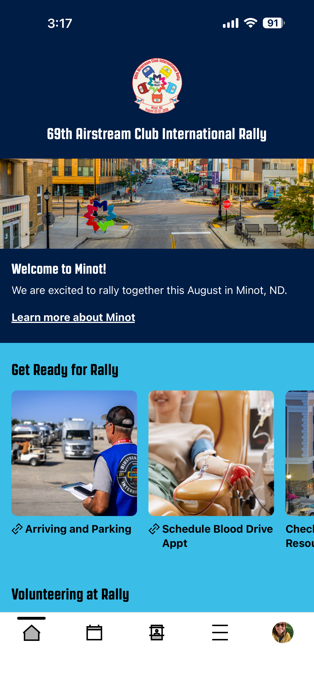 Rally2026 Cvent Home Page