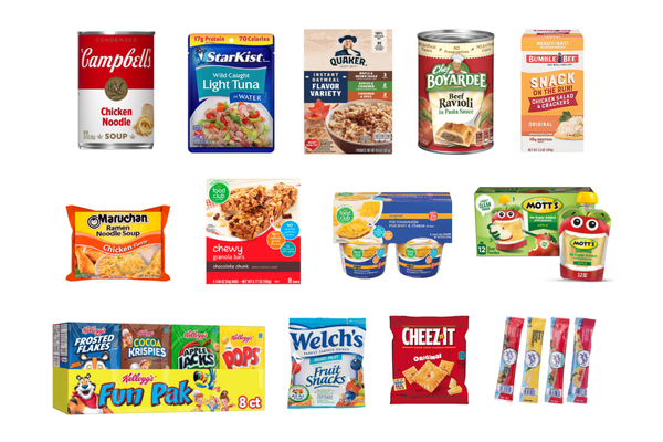 Backpack Buddies Food Options