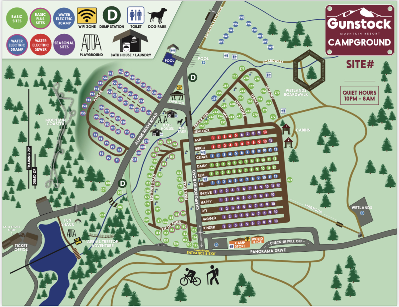 Gunstock Map