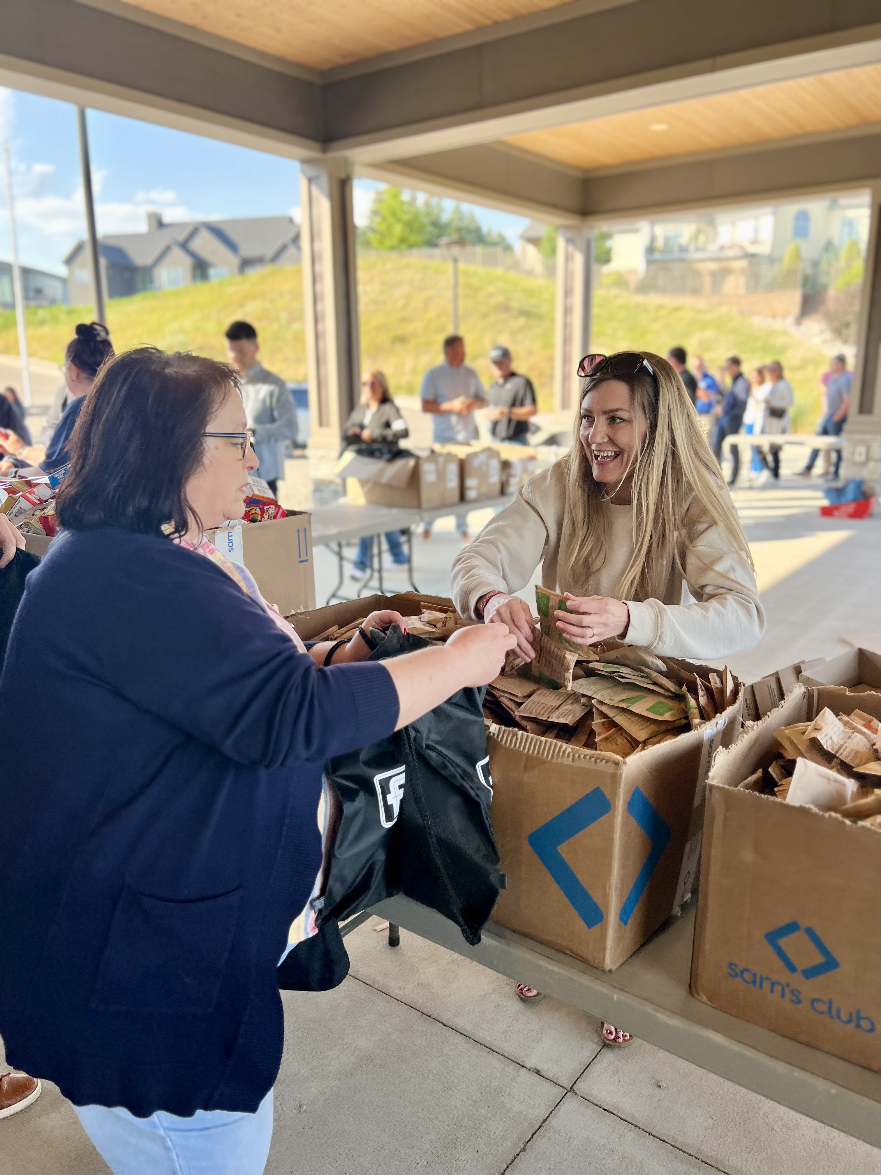 Backpack Buddies Packing Party
