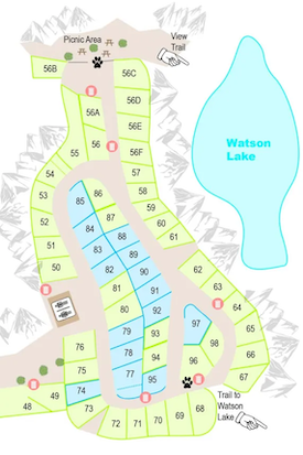 Campsite Map