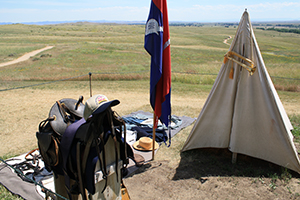 Hat at Little Big Horn