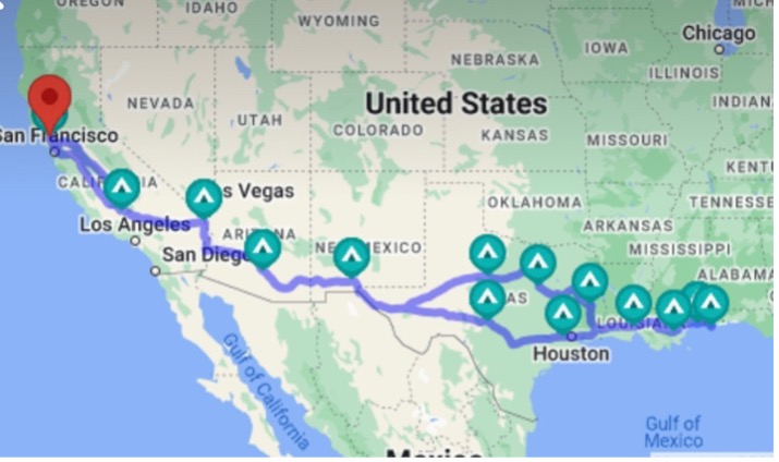travel map