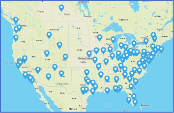Club Locations