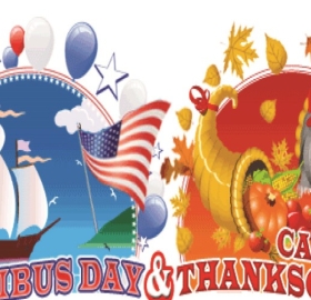 Columbus day Canada Thanksgiving