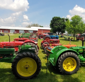 Antique tractors
