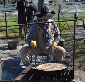 Cast Iron Cooking at Cowboy Cookoff