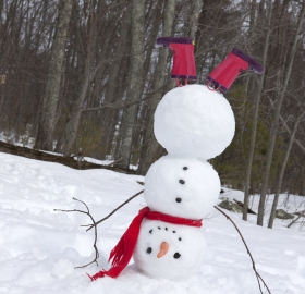 Handstand Snowman