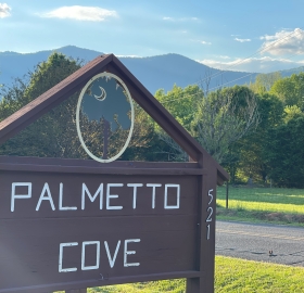 Palmetto Cove sign