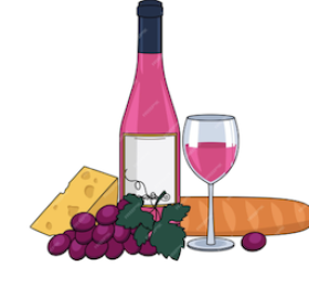 thlac wine clipart