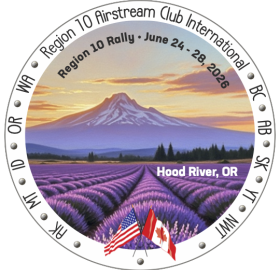 Region 10 2026 Hood River Rally Logo