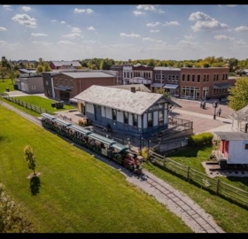 Sauder Village Train Depot