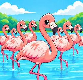 Flamingo Flamboyance