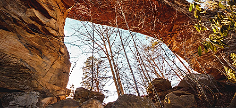 Natural Bridge in Red River Gorge