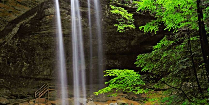 Hocking Hills Water Fall