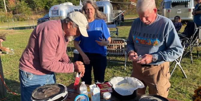 Dutch oven cobbler! 