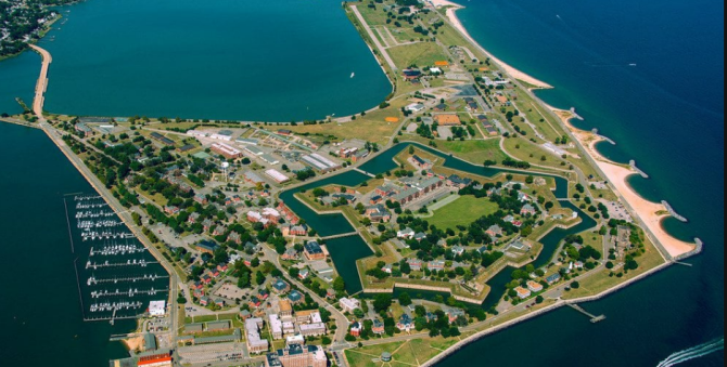 Ft Monroe Aerial