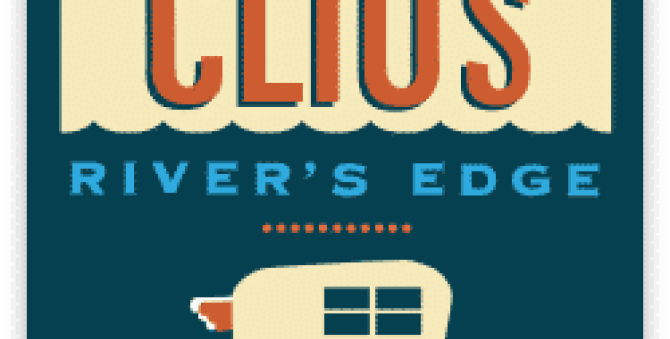 Clio's River's Edge Logo