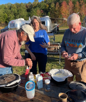 Dutch oven cobbler! 