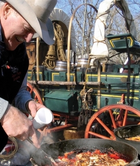 Cast Iron Cooking at Cowboy Cookoff