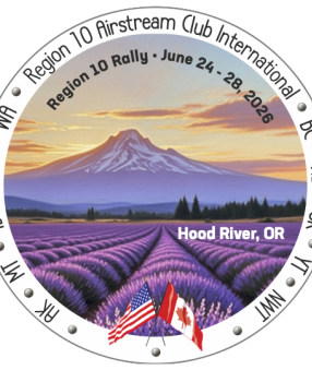 Region 10 2026 Hood River Rally Logo