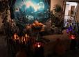 Halloween Rally Display at Harmony Hall